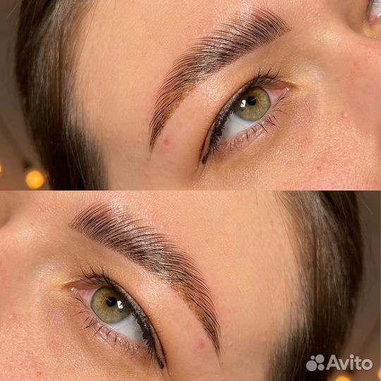 Оформление и окрашивание бровей