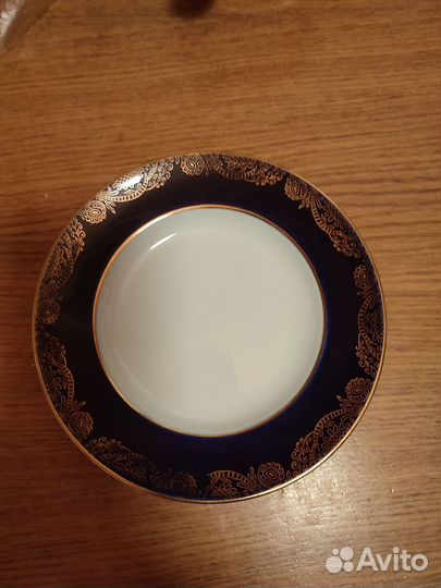 Чашка с блюдцем фарфор