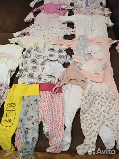 Детская одежда для девочек пакетом 62-64