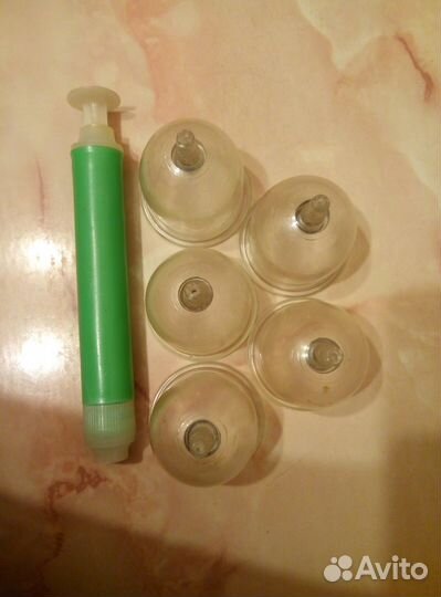 Набор вакуумных банок для массажа