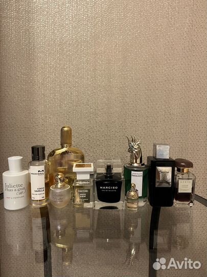 Отливанты парфюма (личная коллекция)