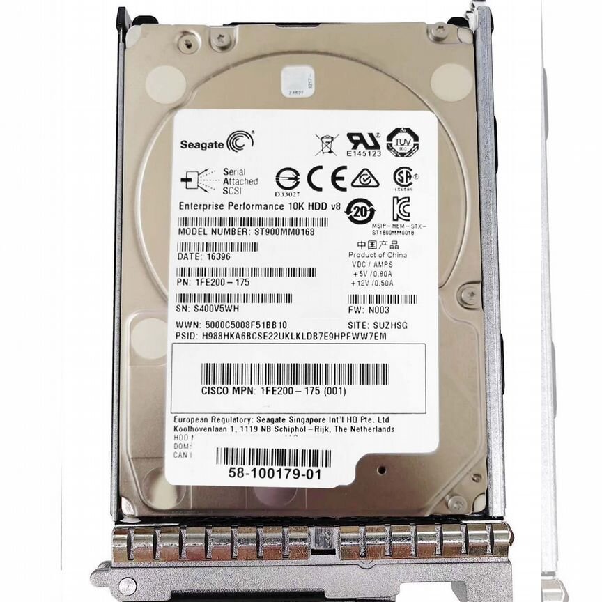 [HD900G10K12G] Жесткий Диск Cisco Ucs- 900gb Sas 2,5 Hd900g10k12g