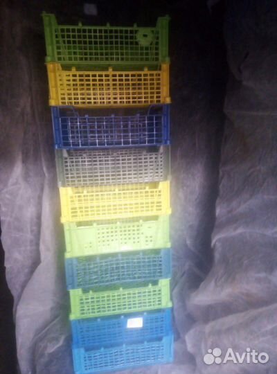 Контейнер Корзина Ёмкость Ящик пластиковый бу