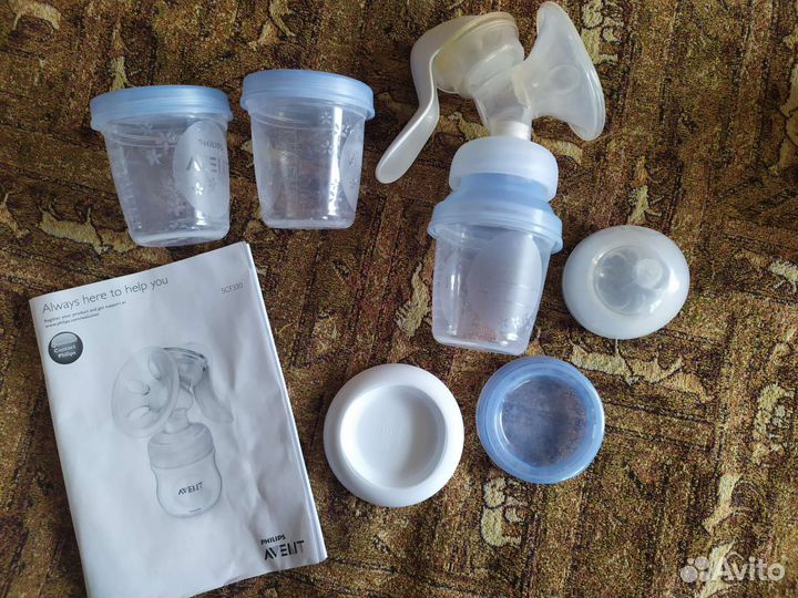 Молокоотсос avent ручной