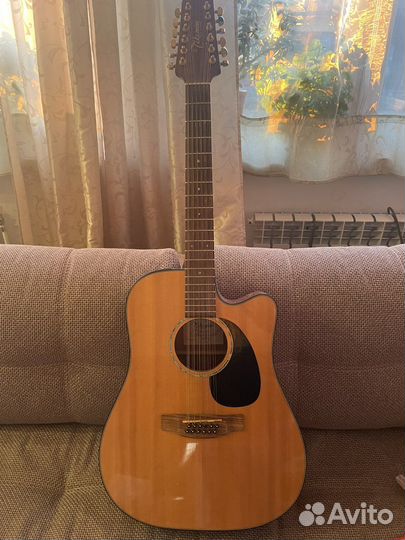 Гитара электроакустическая takamine 12 струн