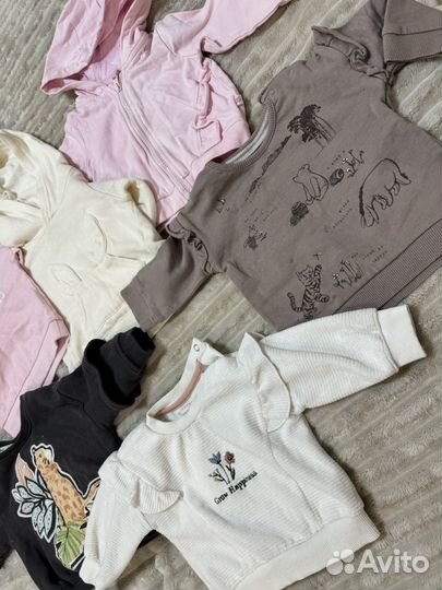 Свитшот (кофта )на девочку 3-6 мес. disney primark