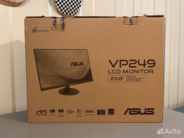 Монитор LCDдля компьютера Asus vp249