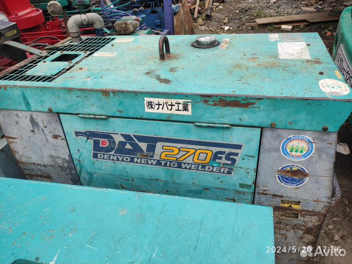 Дизельный генератор denyo TLW270,300,310