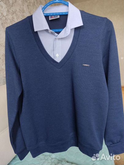 Джемпер двойка (имитация) подростковый