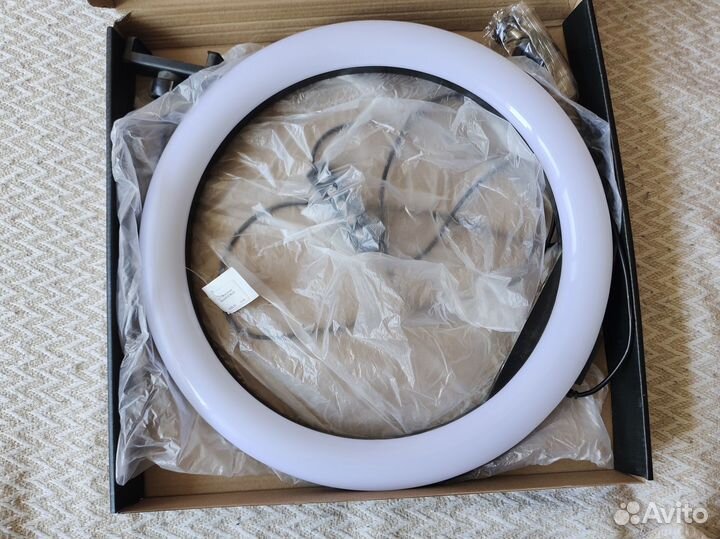 Кольцевая лампа rgb 30 см 36 см