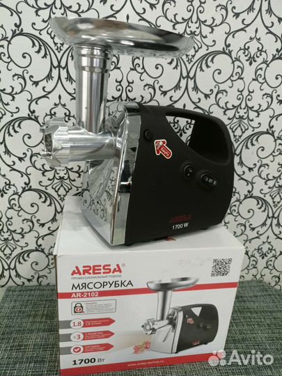 Мясорубка электрическая aresa ar-2102