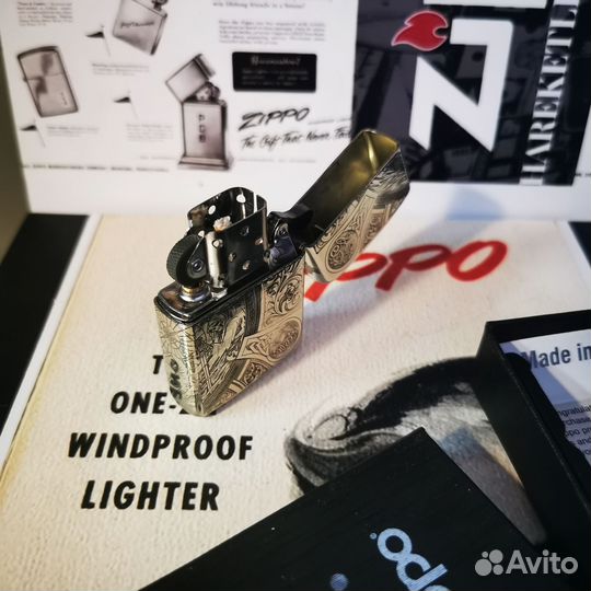 Зажигалка Zippo Armor Polish Chrome Оригинал