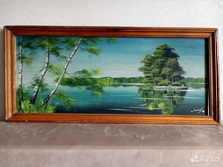 Картина маслом пейзаж