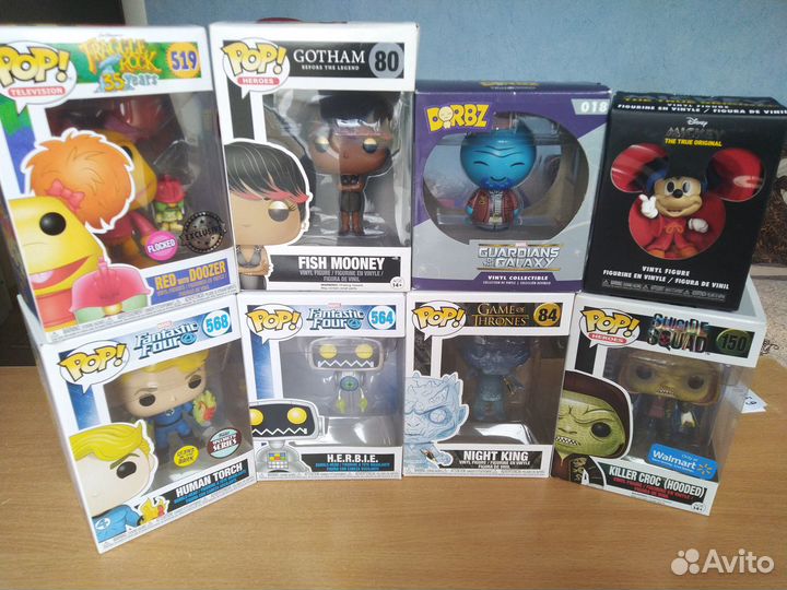 Funko Pop оригинал, Dorbz, ReAction