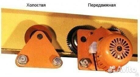 Тележка тшп-25-тшп-50 для подвесного кран-балка Таль Тельфер