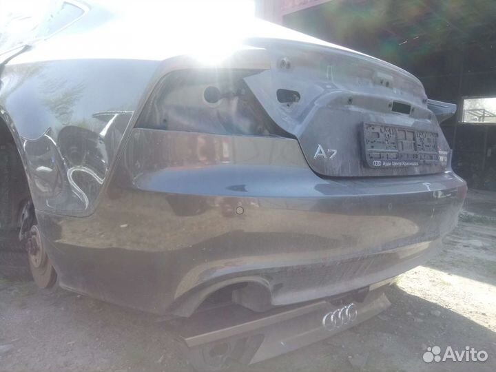 Бампер задний Audi A7 S-line 2011
