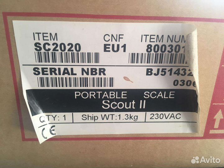 Весы лабораторные Ohaus