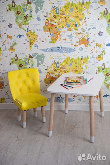 Детский стол и стульчик