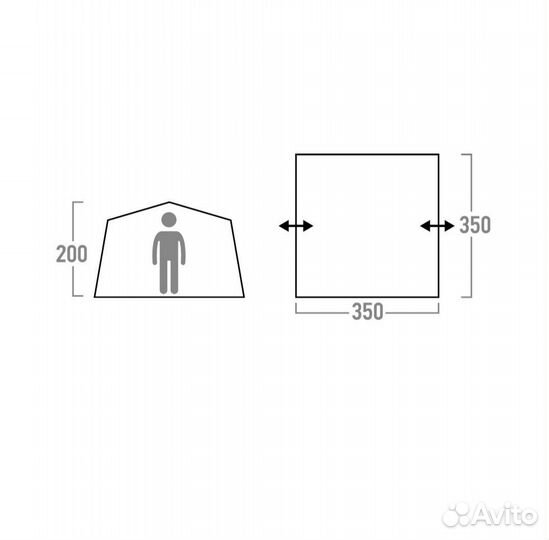 Новый тент Outventure Royal House