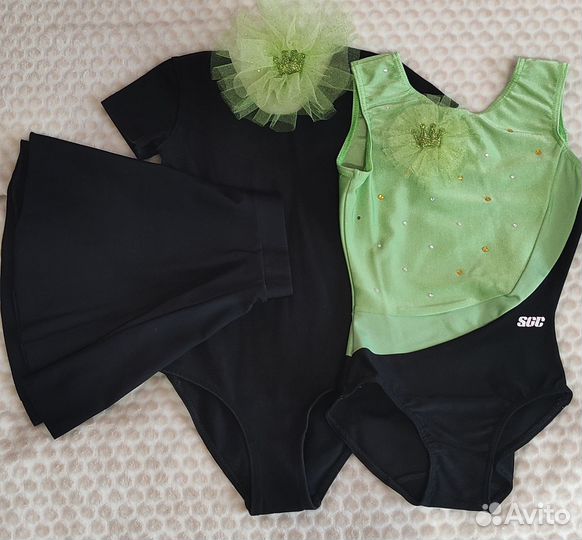 Купальник гимнастический 116 р-р