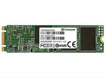 SSD накопитель Transcend MTS820S, M.2 (80 мм) SATA