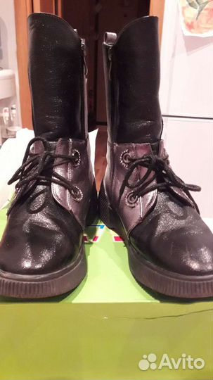 Ботинки-сапоги д/девочки