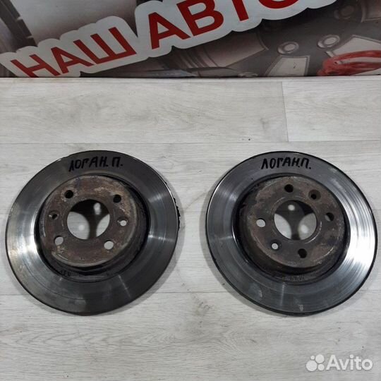 Диск тормозной Renault Logan 1 седан 2010