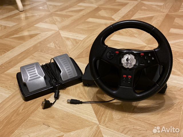 Logitech Formula Vibration Feedback Wheel купить в Нижнем Новгороде ...
