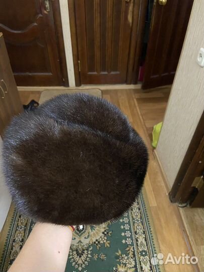 Шапка норковая женская
