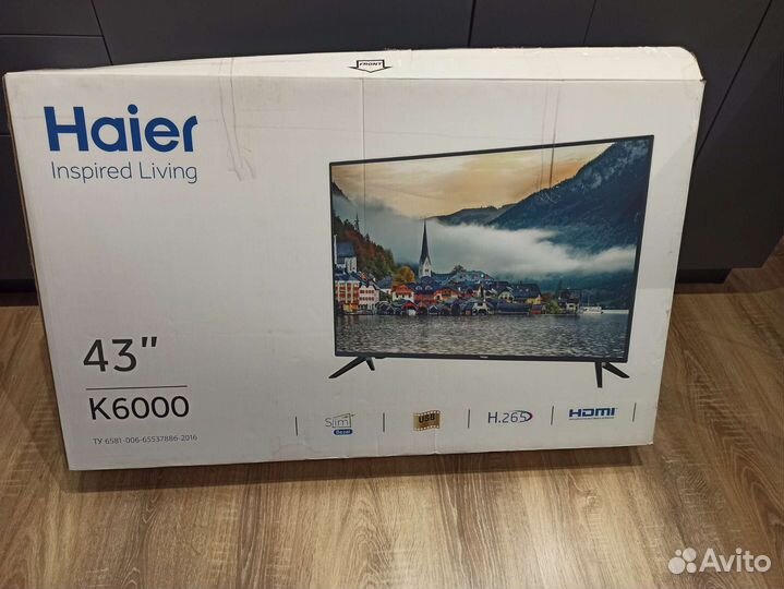 Телевизор haier 43