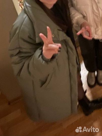 Пуховик зимний женский