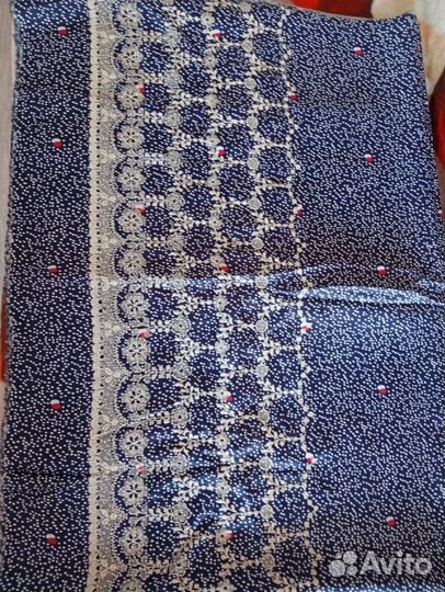 Шёлк ацетатный времён СССР, отрез 3 м х110 см