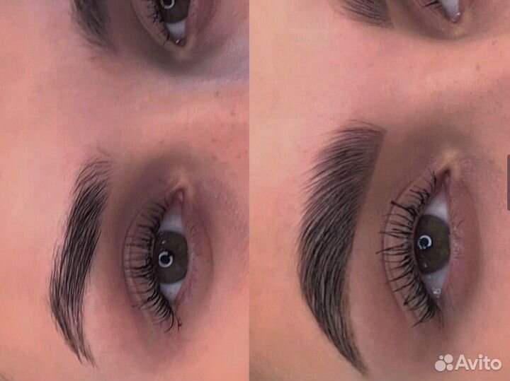 Оформление бровей