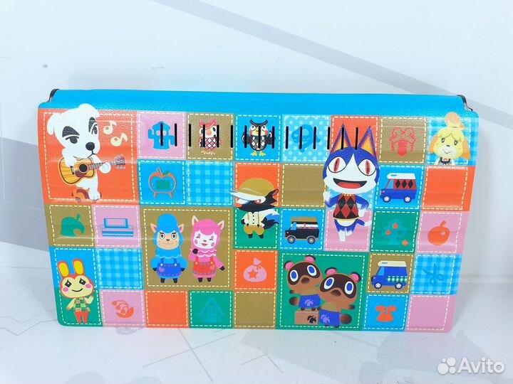 Защитная шторка на экран + чехлы на Joy-Con Новые