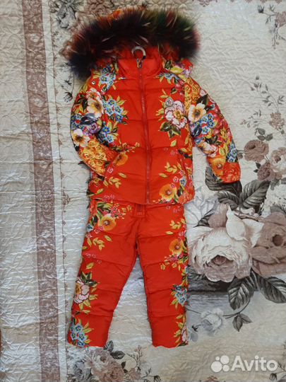 Зимний костюм для девочки