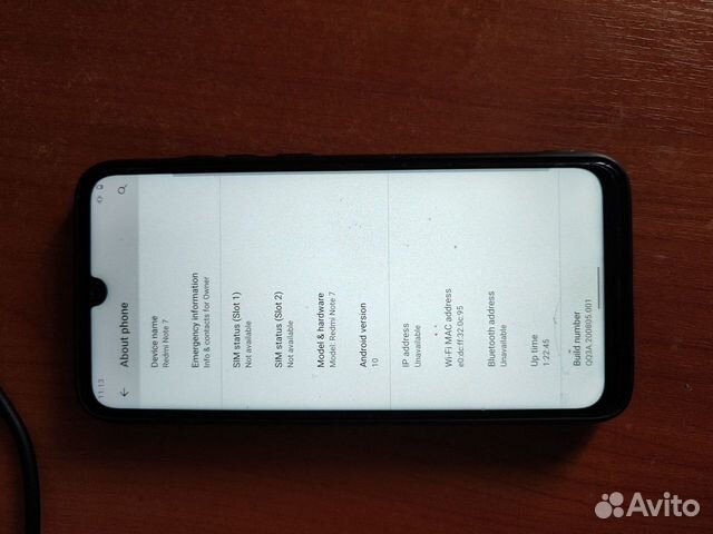Xiaomi Redmi Note 7, 4/64 ГБ объявление продам