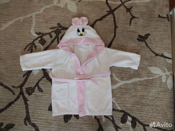 Махровый халат детский, 92-98р