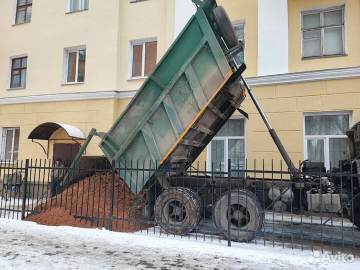 Песок речной намывной с доставкой до 15 тонн