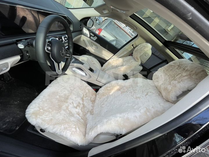 Меховые накидки из натуральной овчины