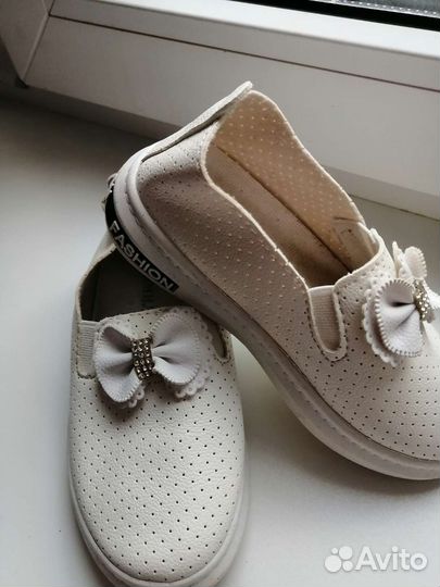 Слипоны для девочки