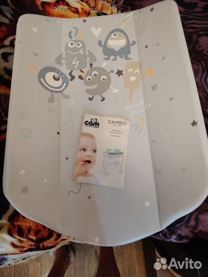 Стол пеленальный с ванной и лейкой Cam