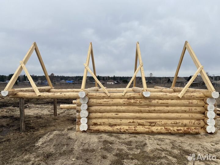 Сруб для бани 3х4