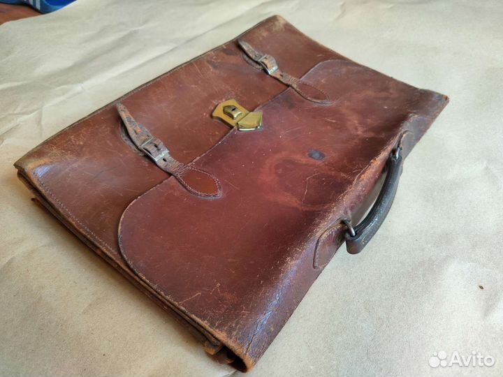Портфель офицера ркка Ленд-лиз 1942 г. 45х32 см