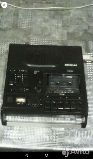 Кассетный магнитофон Весна 205-3 и магнитола LG