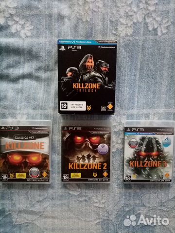 Игра Killzone Trilogy ps3