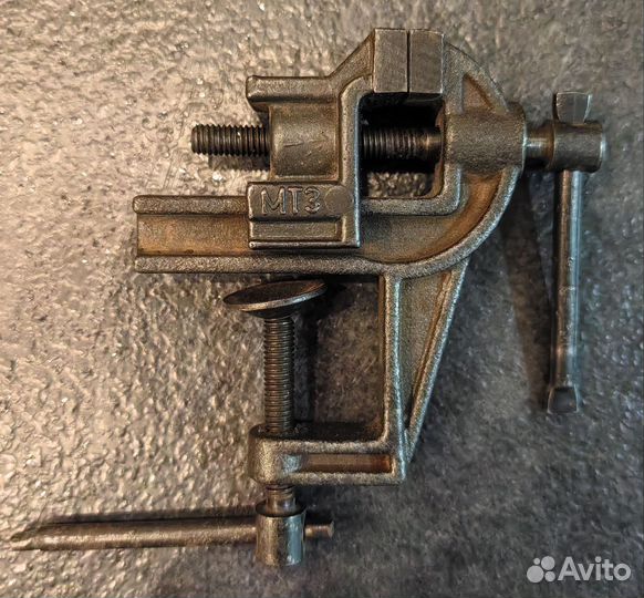 Тиски маленькие ювелирные тисочки клеймо СССР