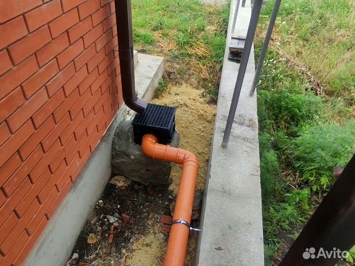 Ливневка, водопровод, канализация, дренаж