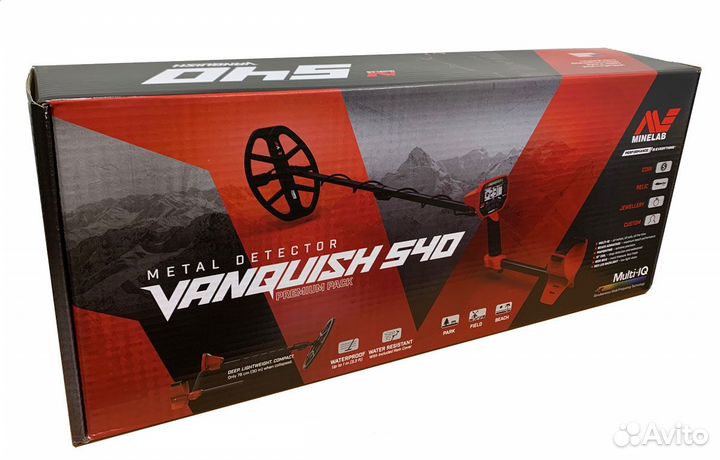 Металлодетектор minelab vanquish 540