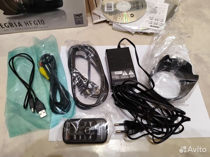 Цифровая видеокамера canon legria HF G10