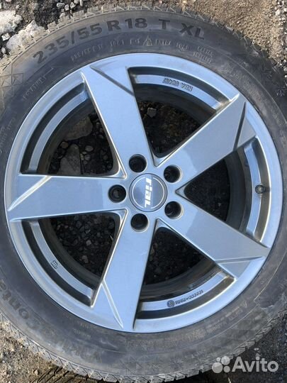 Колёса зима R18 на Volkswagen Tiguan Skoda Kodiaq